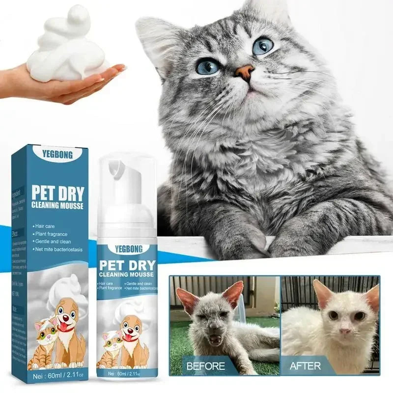 FreshPaws Foam™ – Waterless Pet Cleaning Mousse