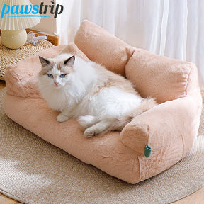 Luxury Plush Pet Sofa Bed