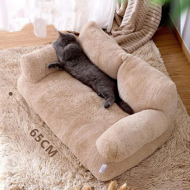 Luxury Plush Pet Sofa Bed