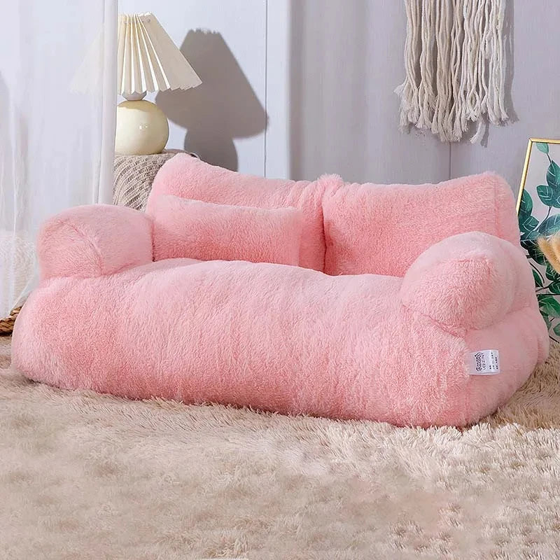 Luxury Plush Pet Sofa Bed